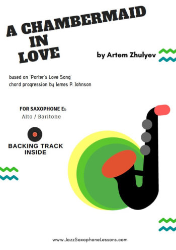 A Chambermaid in Love (PDF+Backing Track (tuba+banjo))