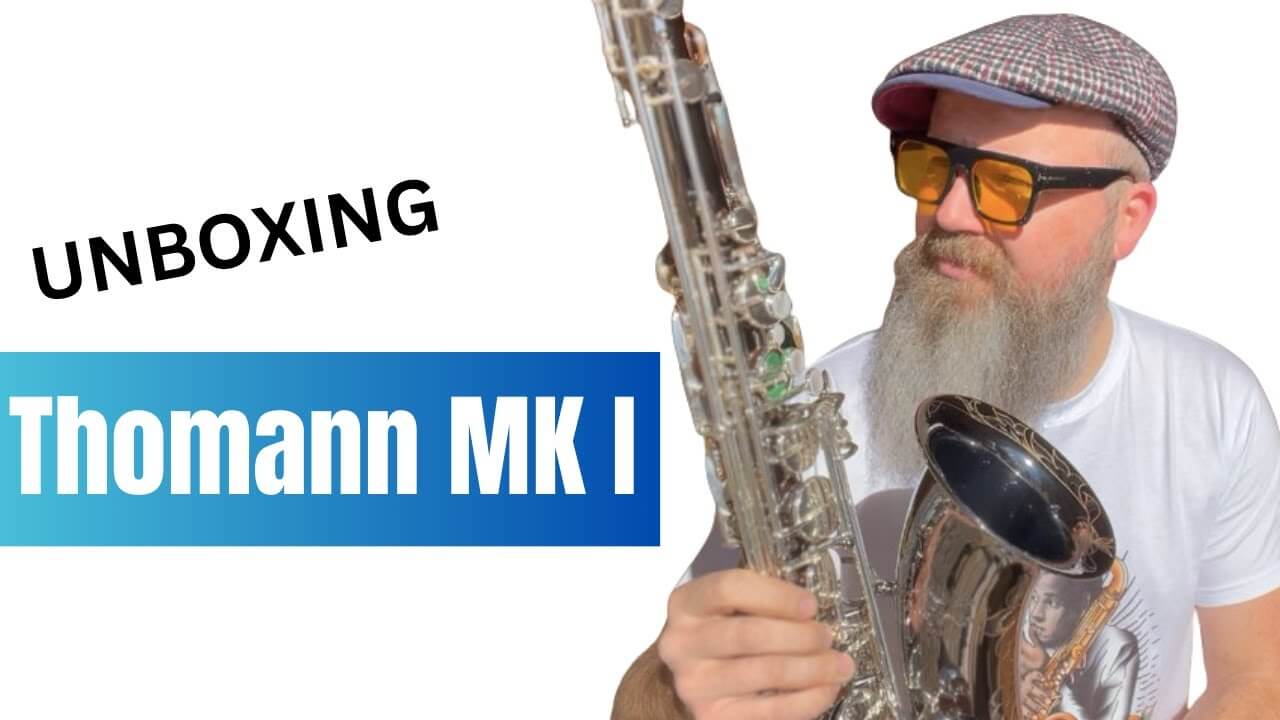 Thomann MK I Tenor Saxophone (Unboxing)